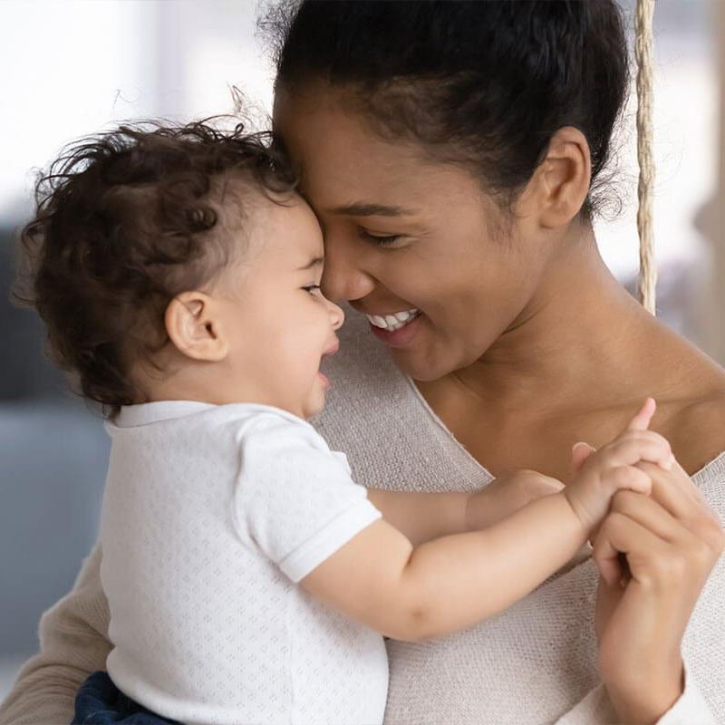 Mother-with-baby-smiling