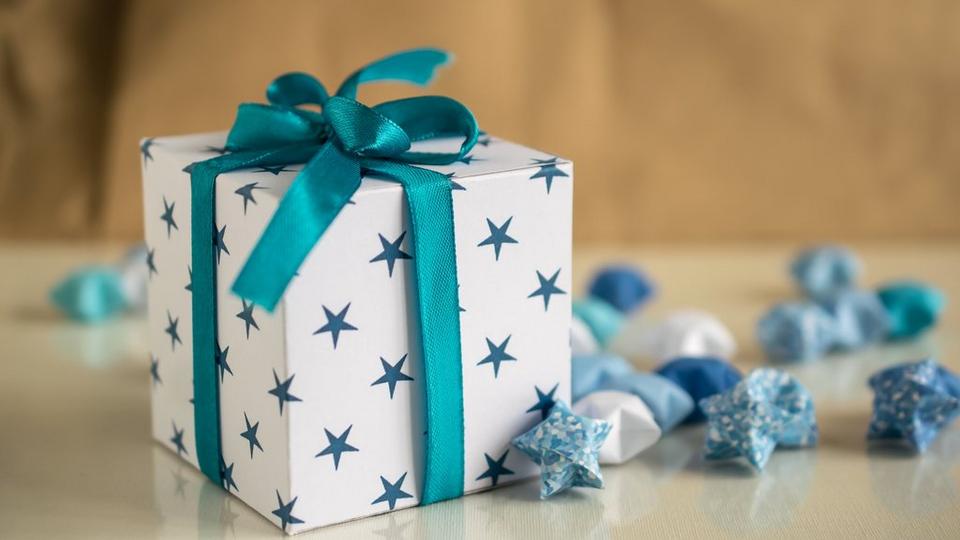White-and-blue-present-with-stars